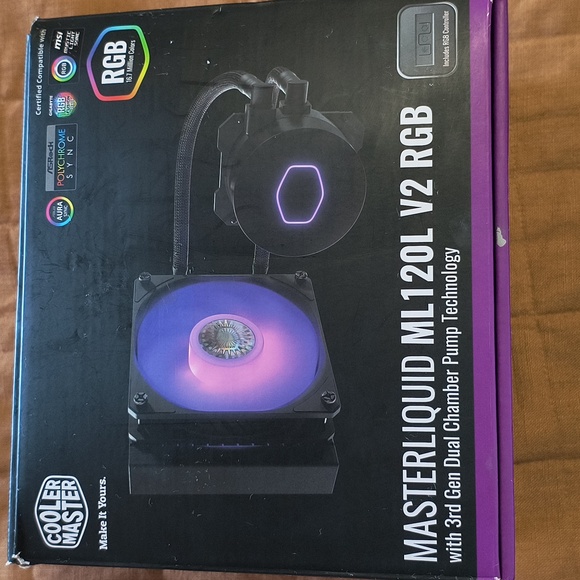 Cooler Master Masterliquid ML120L V2 RGB - Picture 1 of 9